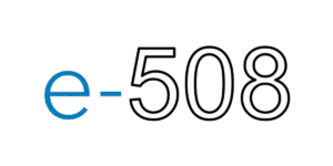 e-508 logo